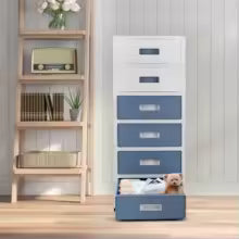 Organizzatore con 6 cassetti su 6 livelli